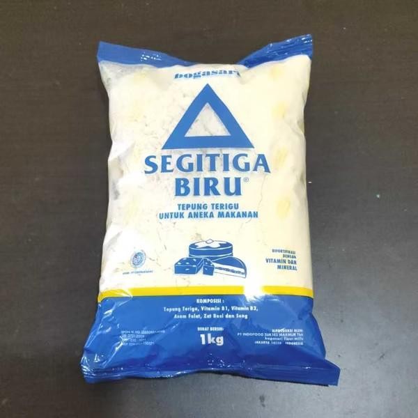 

(Expert) SEGITIGA BIRU Tepung Terigu 1 kg Pack 1000gr