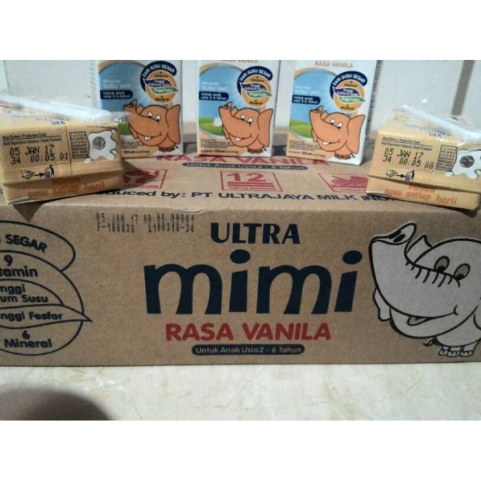 

(Expert) Harga terendah susu ultra mimi rasa vanila 125 ml
