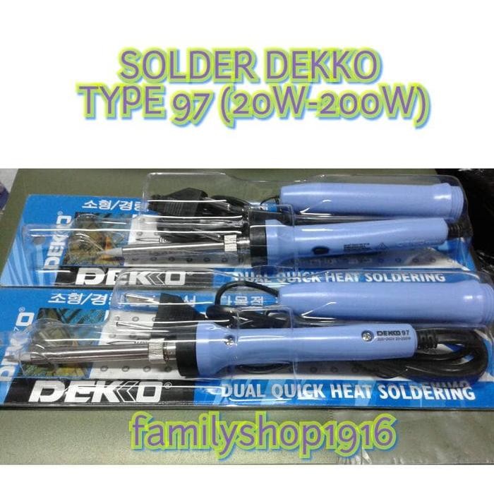 Solder Dekko 97/Solder Dekko/Solder/Solder Dekko 20-200W #Gratisongkir