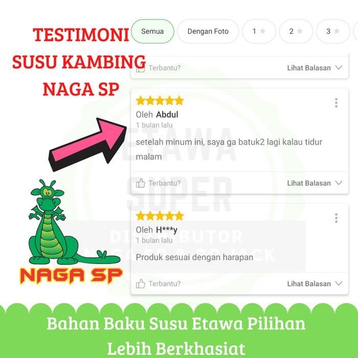 

(Expert) Susu Kambing Etawa Naga SP 250g Terapi Kesehatan