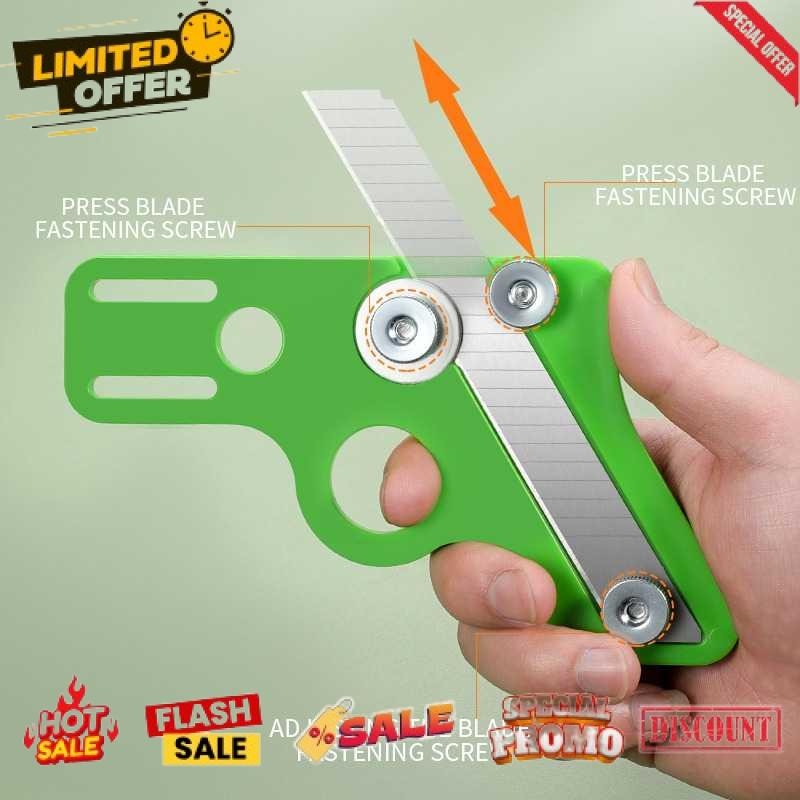

Termurah ISFRIDAY Pisau Pemangkas Tepi Kayu Edge Trimming Scraper Knife Cutter - ID13 Diskon