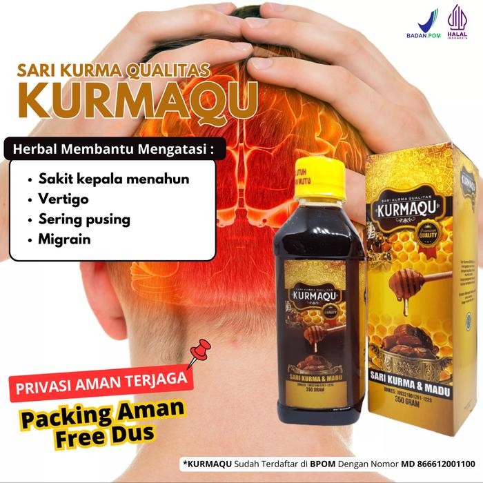 KurmaQu Sakit Kepala Bagian Belakang Penghilang Sakit Kepala Tegang, Leher Sakit Dan Pundak Kaku