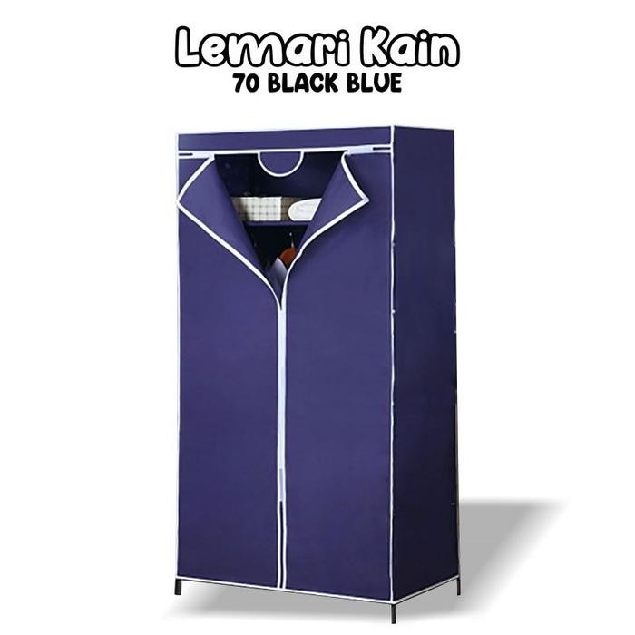 Lemari Portable Lemari Minimalis Lemari Resleting Lemari Kain 70 -Gratisongkir