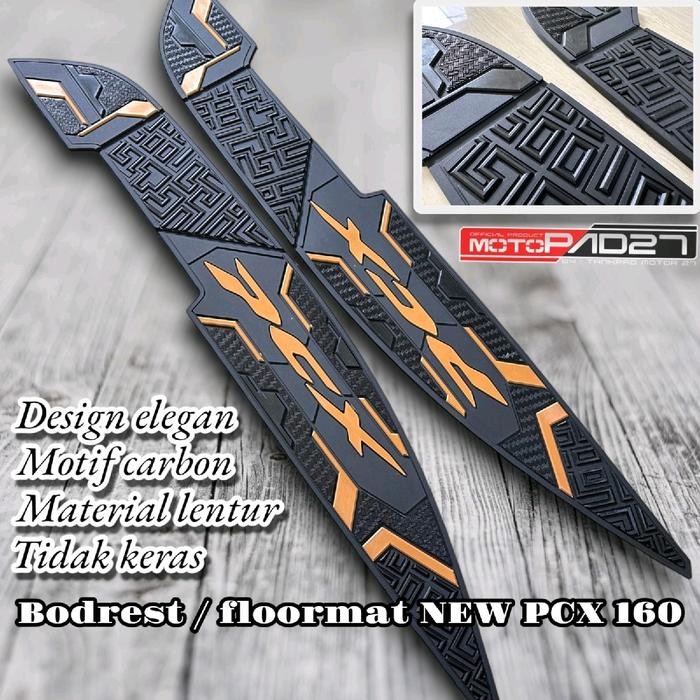 Karpet Motor Pcx 160 Alas Pijakan Kaki Pcx 160 2021-2023 Rubber