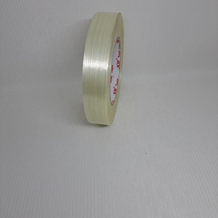 

Stok Baru filament tape 24mm x 50m. isolasi serat