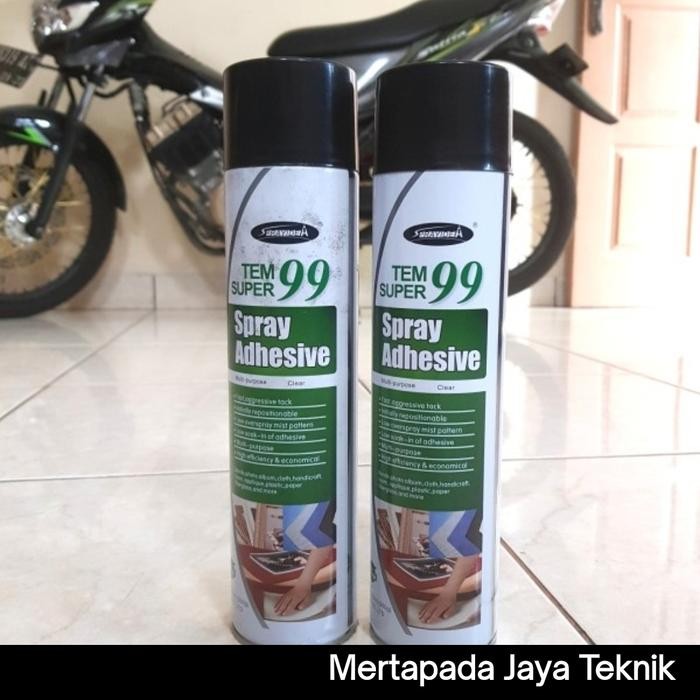 

Stok Baru Spray Mount Lem Semprot Tem 99 Spray adhesive 600 ml
