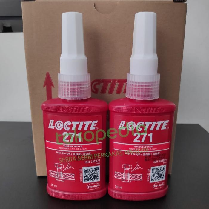 

Stok Baru LOCTlTE 271 50ML ORIGINAL - LEM SERBAGUNA LOCTlTE 271 50 gram