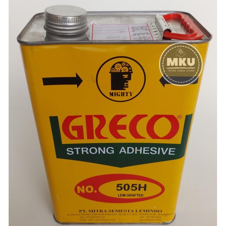 

Stok Baru Lem Greco Lem Grafted 505 H Galon