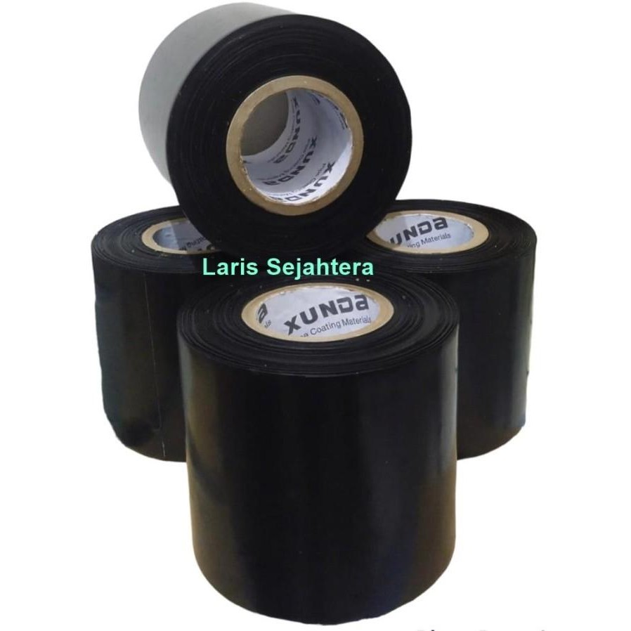 

Stok Baru Wrapping Tape 6 Inch x 100 Feet Wrapping Xunda Tape Hitam