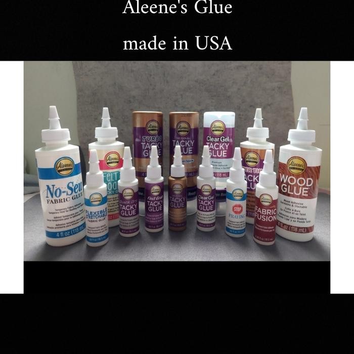 

Stok Baru Aleene's Glue Clear & Aleene Glue foam and felt