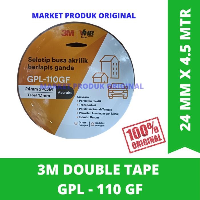 

Stok Baru Promo Hari Ini Double Tape Vhb 4900 Automotive 4900 size 24mm x 4.5m