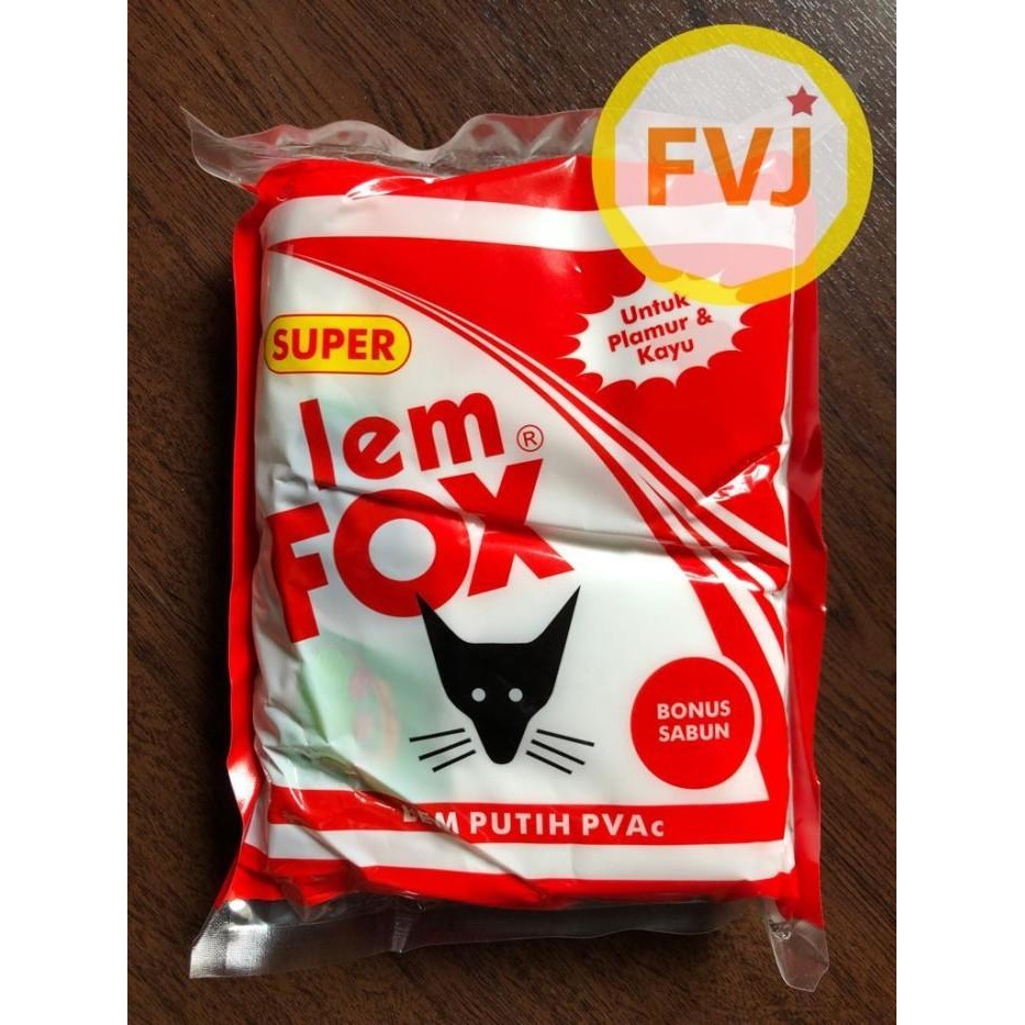 

Stok Baru Lem Putih PVAC Super FOX 700 gram (refill) + bonus sabun Harga Grosir