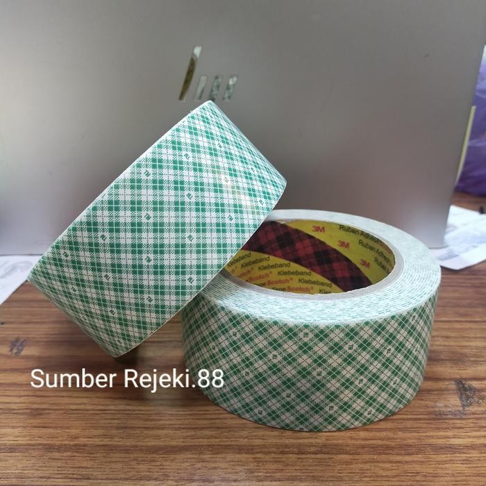 

Stok Baru Perekat 3M Double tape 3m 4032 Lakban Bulak Balik Tipe 2"inx4,5M Lem