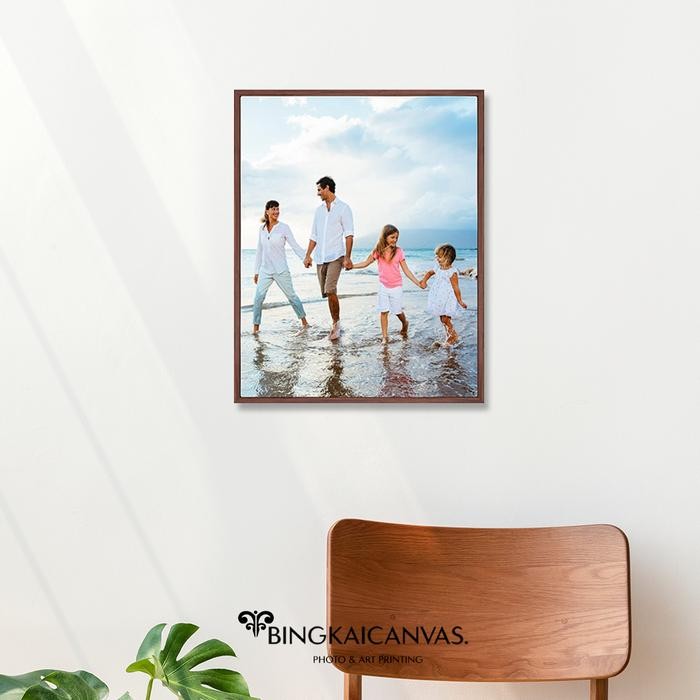Cetak Foto Kanvas Minimalis Frame Custom Ukuran