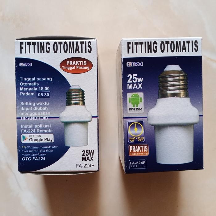 FITTING LAMPU DENGAN TIMER OTOMATIS NEW...