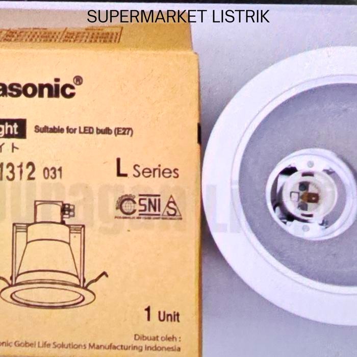 DOWNLIGHT PANASONIC 4 INCH NLP71312 PUTIH