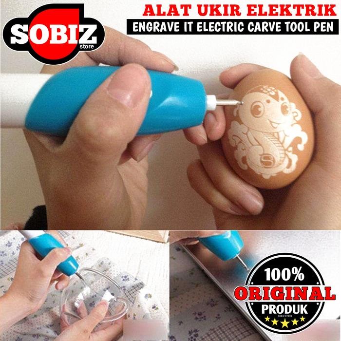 PENA UKIR ELEKTRIK ALAT UKIR SENDOK PIRING PORTABLE KODE 629