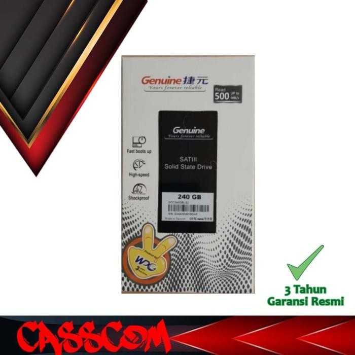 (Expert) Genuine SSD 240GB Sata 3 - SSD 3D Nand 240 GB 2.5"