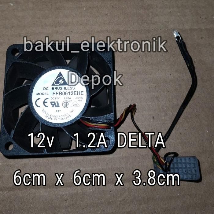 (Expert) FAN DELTA 12v 1.2A 6CM 1.5U