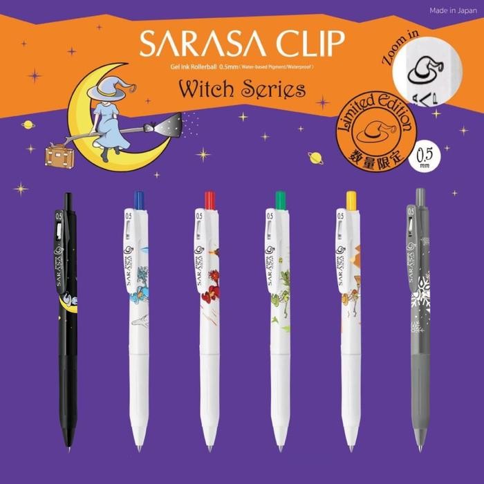 

Terlaris Zebra Sarasa R Traveling Witch Series 0.5Mm Gel Pen Limited Edition Ongkir Termurah