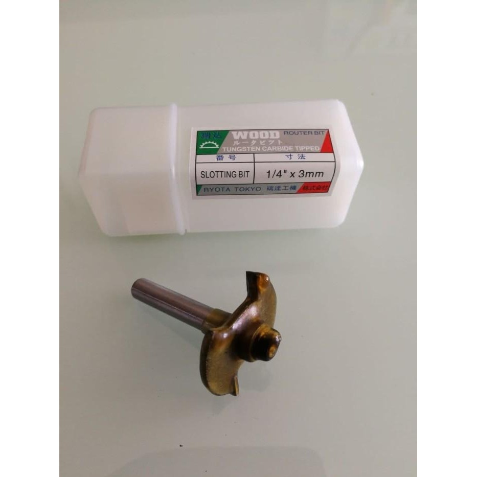 [Expert] MATA ROUTER MATA PROFIL LUNCI SLOTTING BIT SLOTING BIT ROUTER BIT 3MM