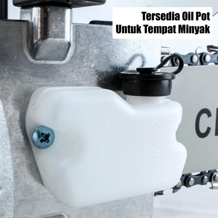 [Expert] Chainsaw Hitam 11,5 INCH Listrik Kayu- Chainsaw Mini