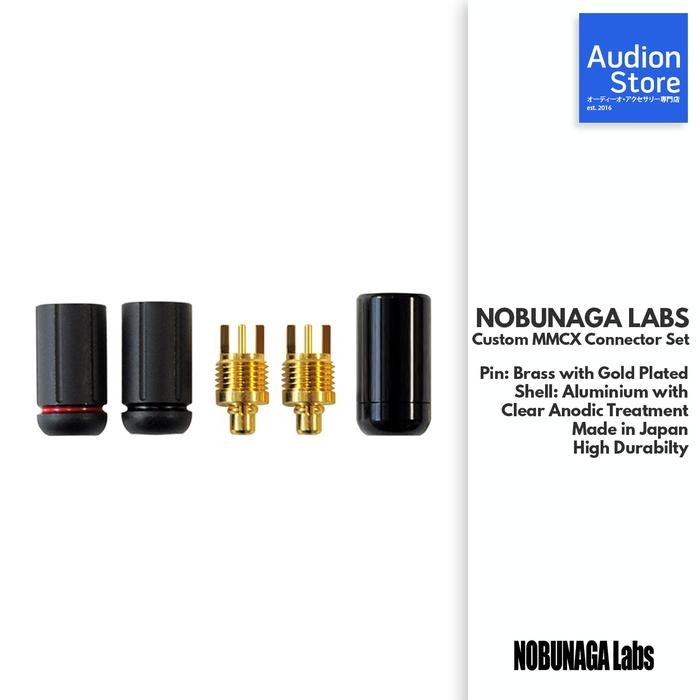 Nobunaga Labs Custom Mmcx Connector Set Gold Plated Made In Japan
