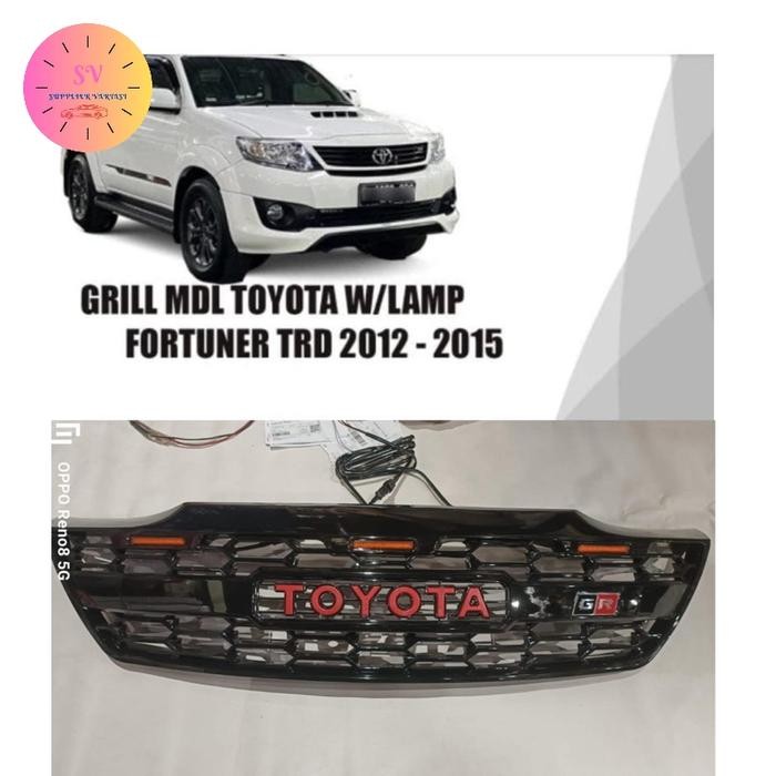 Banyak Dicari Grill Gril Front Grill Grill Depan Grand Fortuner 2012 2013 2014 2015 Fortuner Vnt +