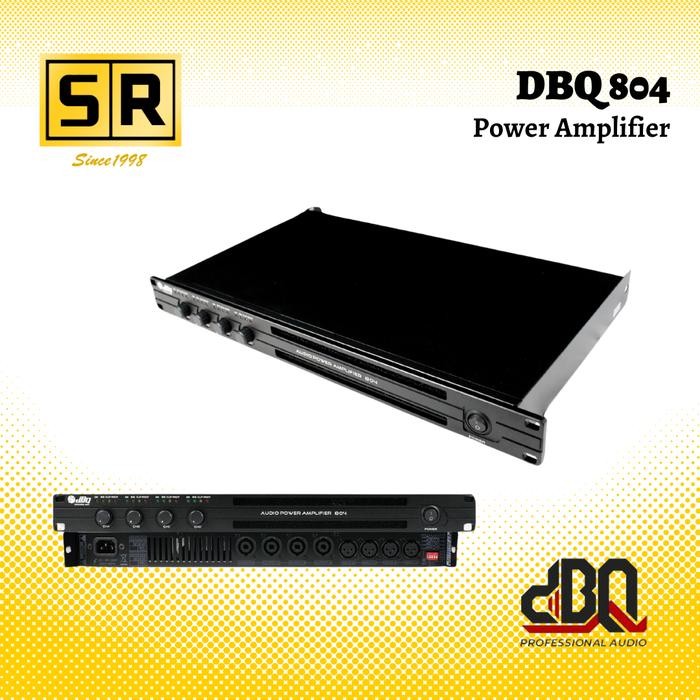 Power Amplifier Dbq 804 4 Anel Panel 1U
