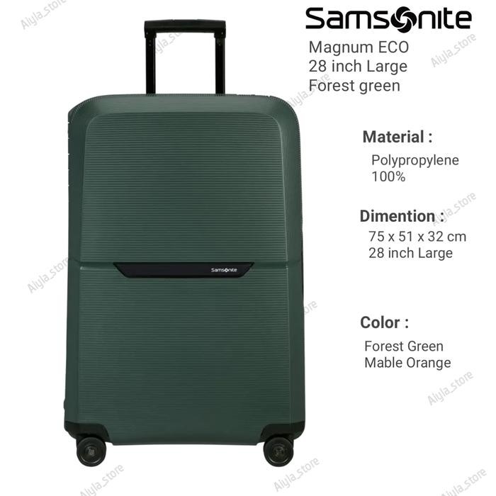 Samsonite Magnum Eco 75 Cm 28 Inc Large Koper Hardcase Frame Samsonite Harga Promo
