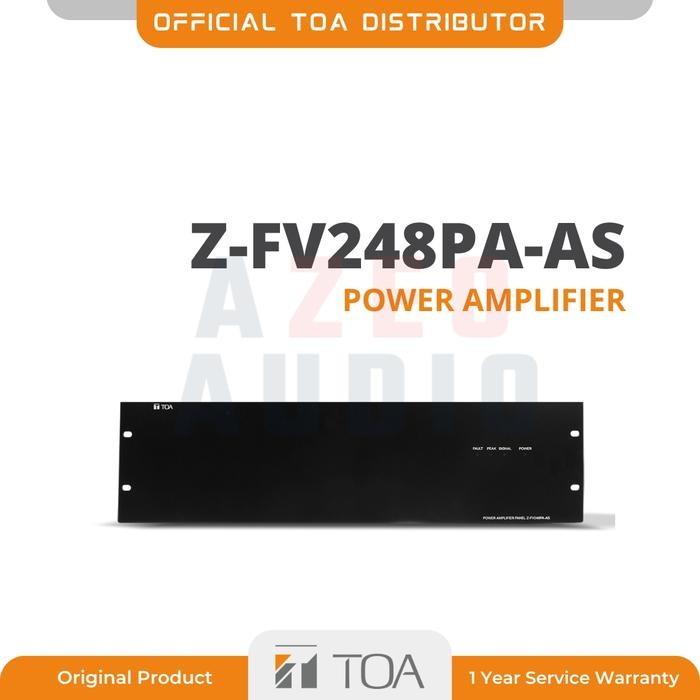 Toa Z-Fv248Pa-As Power Amplifier 480 Watt Garansi