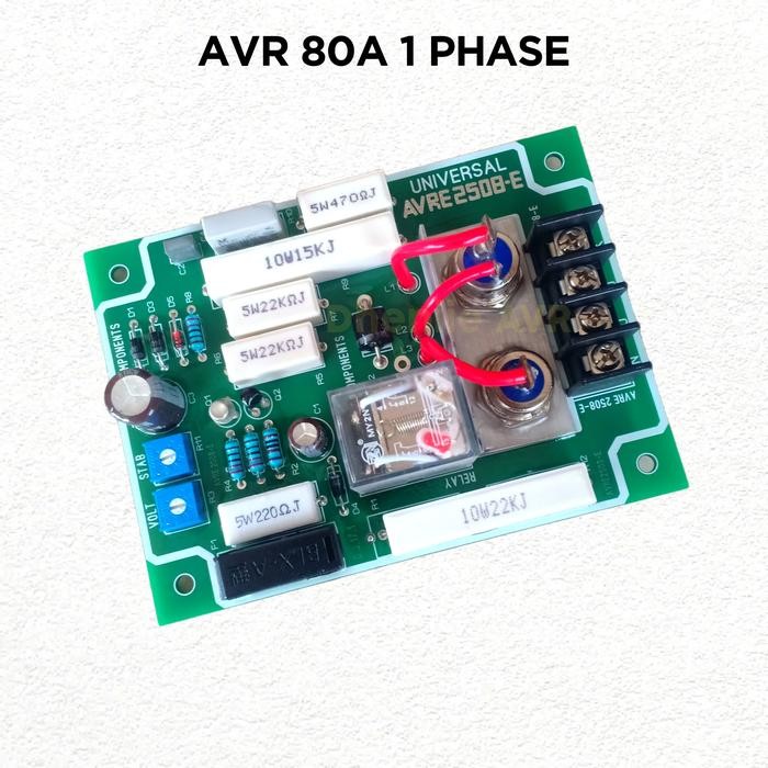AVR Genset Universal 80A 1 Phase AVR Generator 80A 1 Phase AVR LOKAL