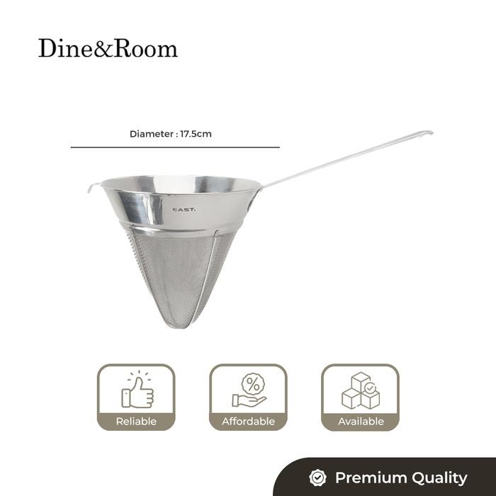 BOUILLON STRAINER / CONICAL MESH STRAINER / SARINGAN JARING HALUS