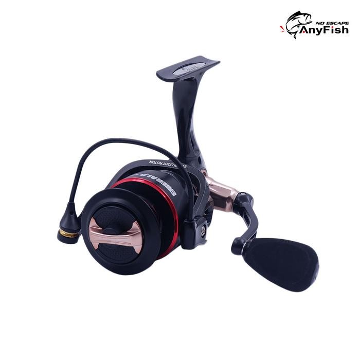 Murah Fishing Reel Anyfish Emerald Power Handle Alat Pancing Murah