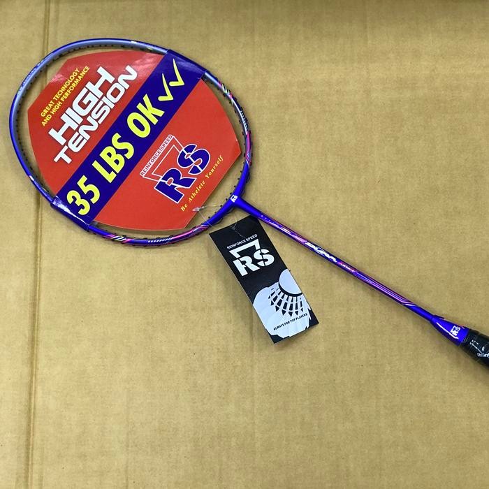 RAKET BULUTANGKIS RS DURA TECH 35T FREE COVER KAIN