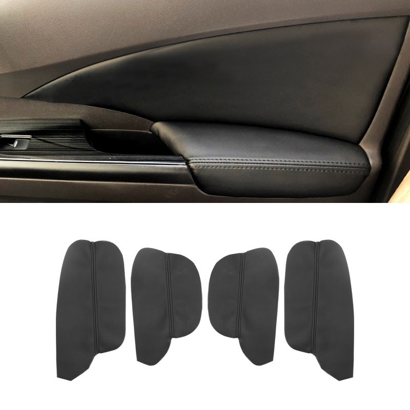 IMPORT For Honda CRV 2012 2013 2014 2015 2016 2017 4PCS Interior Microfiber Leather Car Door Panel