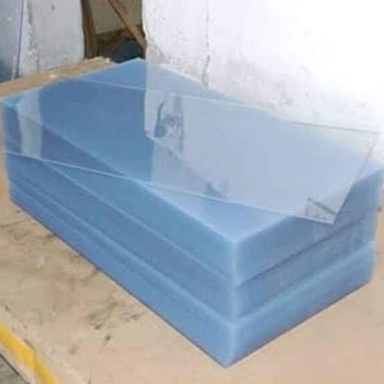 pelastik mika kaku pvc bening lembaran tebal 1mm