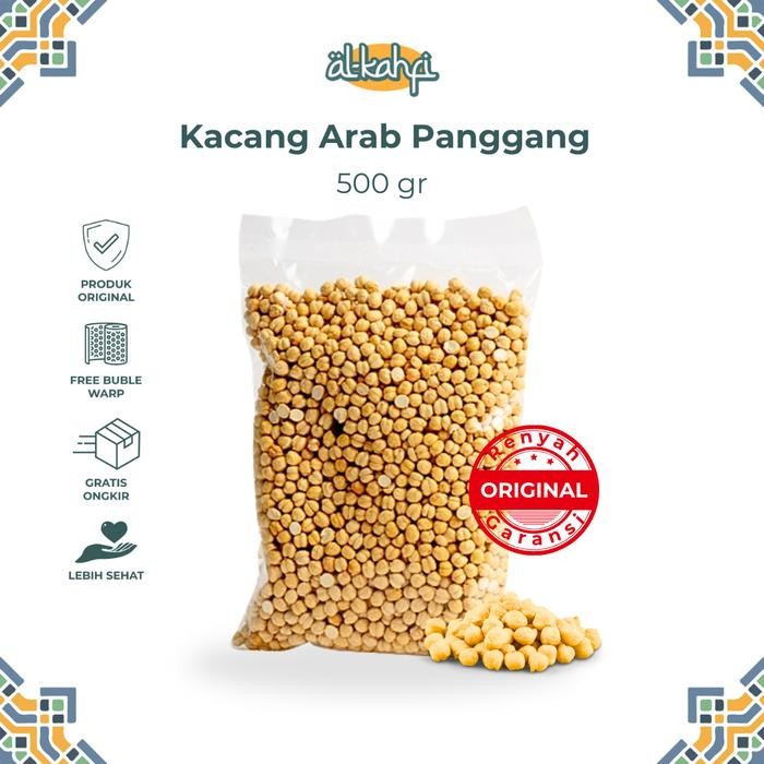

Kacang Arab Panggang 500 Gr Original Oleh-Oleh Haji & Umroh