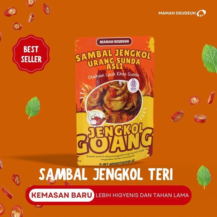 

(Kemasan baru) SAMBAL TERI JENGKOL KEMASAN STOPLES UNTUK SAMBAL TERI JENGKOL New