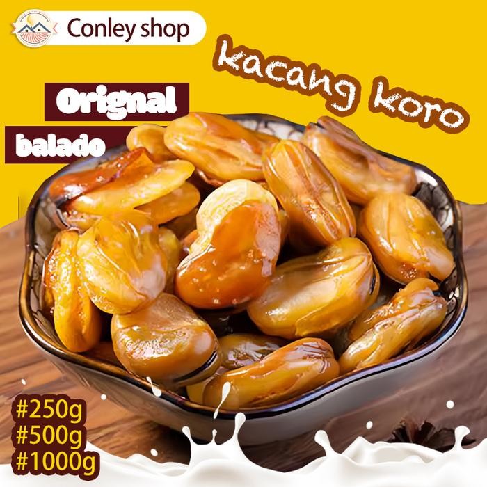 

COD Camilan santai kacang koro kulit 500g/1kg halal Renyah dan lezat Kacang buncis pedas Goreng