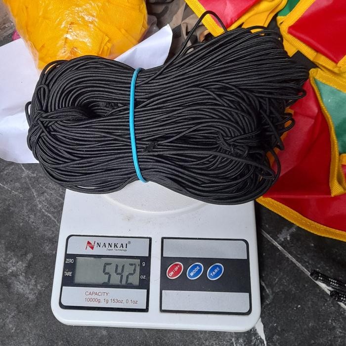 1 roll shock cord - elastic cord - tali karet elastis