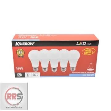 Expert Lampu LED Bohlam LED Krisbow 9 Watt - Putih Cool Daylight