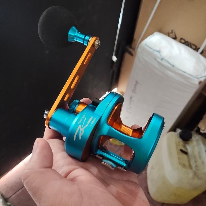 New Reel Kamikaze Extreme Jigger Over Head Lx 4 Atau Rx 4