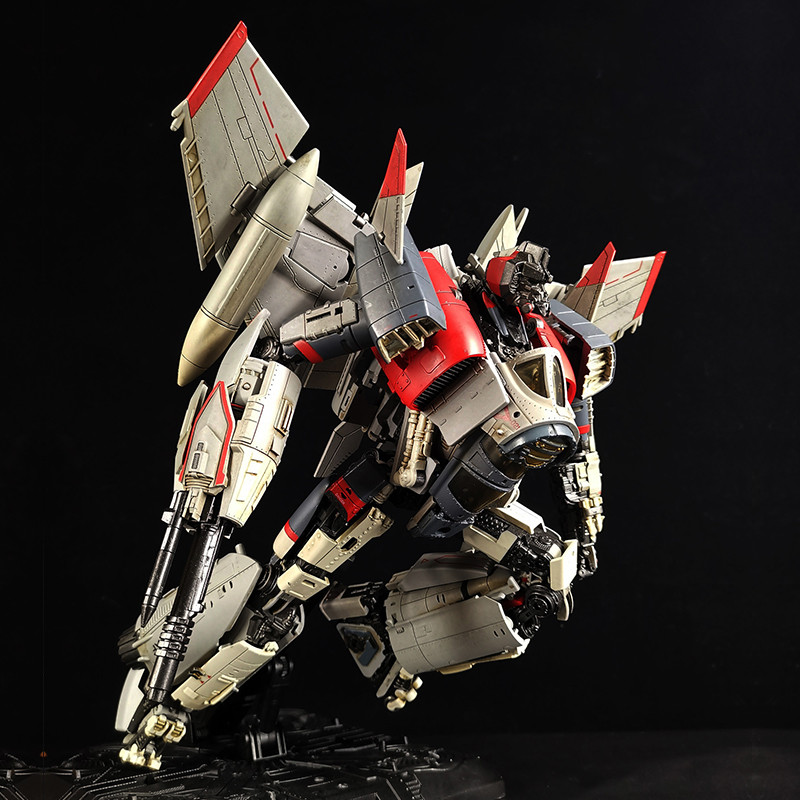 Zeta Blitzwing Transformation ZV02 ZV-02 Version 2.0 Thunder Warrior Airplane Model Alloy Action