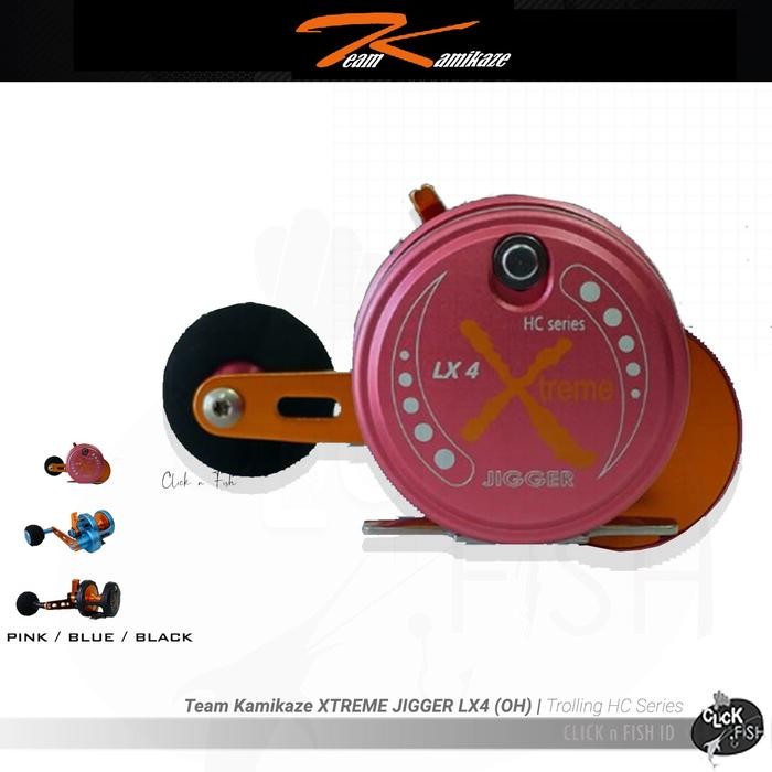 Promo T Kamikaze Xtreme Jigger Lx4 - Hc Series 8+1 Bb Oh Reel Kiri