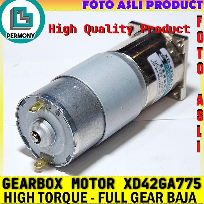 XD42GA775 Motor Gearbox RS775 XD-GA775