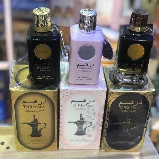 Pesta_Genz Dirham Parfum Original Dirham Gold Dirham Wardi Dirham Oud & Silver