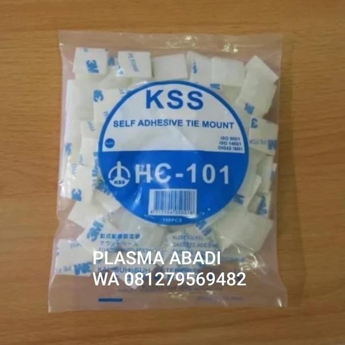 

HOT SALE! SELF ADHERSIVE TIE MOUNT KSS HC-101 TIE MOUNT KSS HC-101 21.8x21.8x4MM