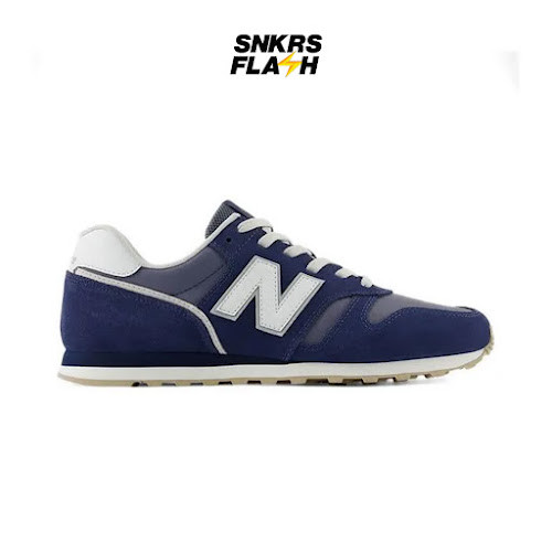 NEW BALANCE 373 V2 Navy Sepatu Sneakers Pria - ML373NV2 - Size 44.5