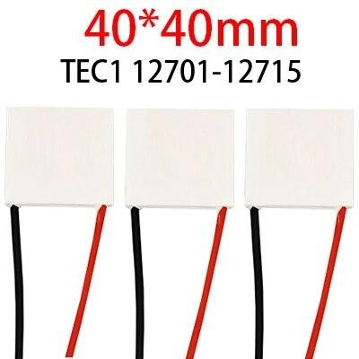 40*40mm 12V TEC1-12701/12703/12705/12710/12712-12715 Peltier Heatsink